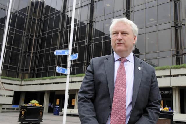 Council leader Cllr Gerald Vernon-Jackson
