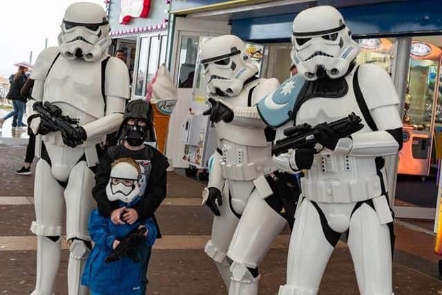 Stormtroopers during a previous visit to Portsmouth last year. Photo: JustGreatShots Photography