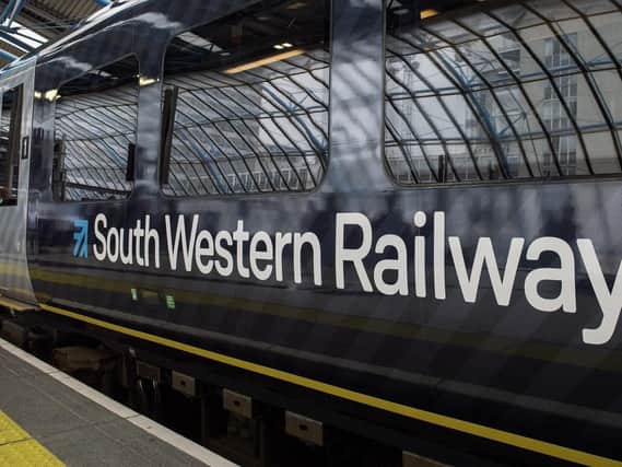 A South Western Railway train. Picture: PA Wire / Victoria Jones