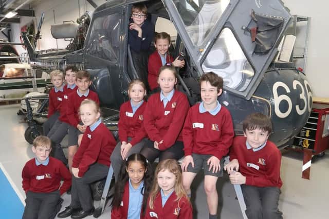 Youngsters at a STEM fair at Lee-on-the-Solent. Photo: Habibur Rahman