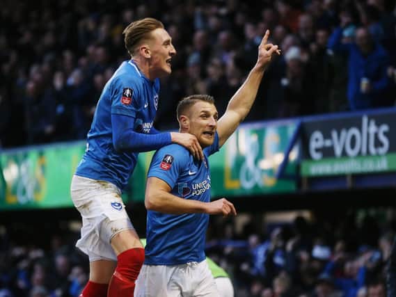 Pompey proved their Championship potential against QPR. Photo by Joe Pepler/Digital South.
