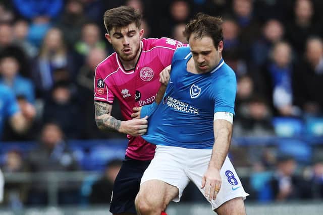 Brett Pitman has dismissed thoughts Luton outcome will decide the league. Picture: Joe Pepler