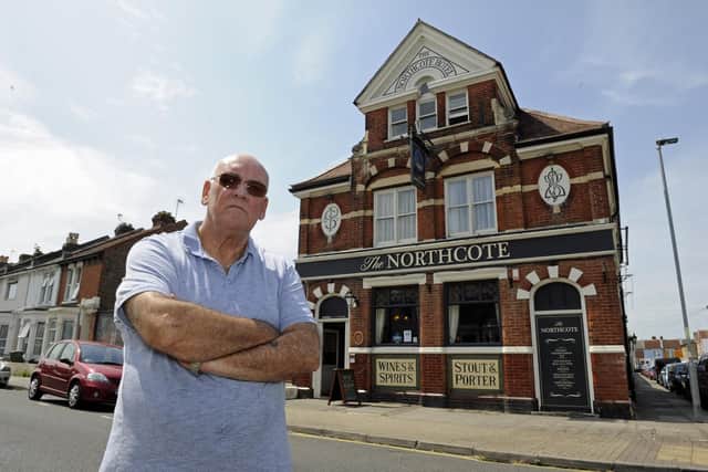 Barry Kewell, the landlord of The Northcote Hotel in Portsmouth 
Picture Ian Hargreaves  (180719-1_parking)