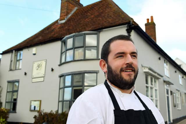Gary Pearce, the new owner of restaurant 36 On The Quay