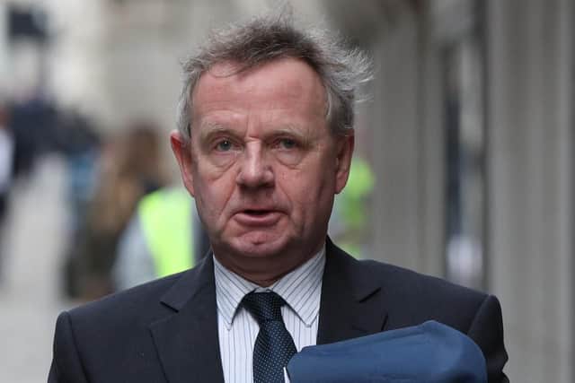 Pilot Andrew Hill, who is on trial over the Shoreham Airshow crash Picture: Jonathan Brady/PA Wire