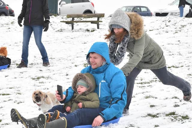 Heavy snow is forecast for Portsmouth