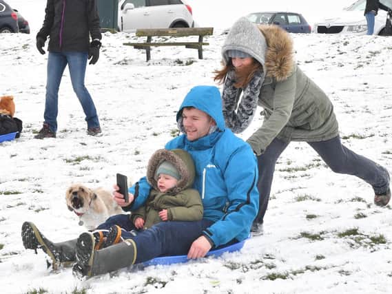 Heavy snow is forecast for Portsmouth