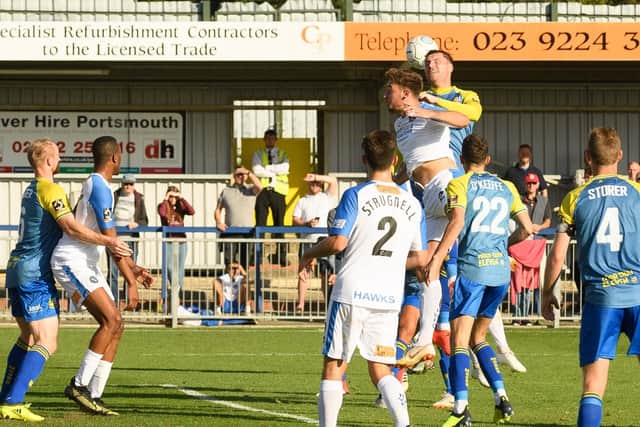 Bournemouth loanee Tyler Cordner turned down moves to a higher level to continue his development with the Hawks. Picture: Keith Woodland