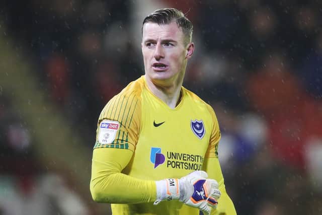 Pompey's Craig MacGillivray. Picture: Joe Pepler
