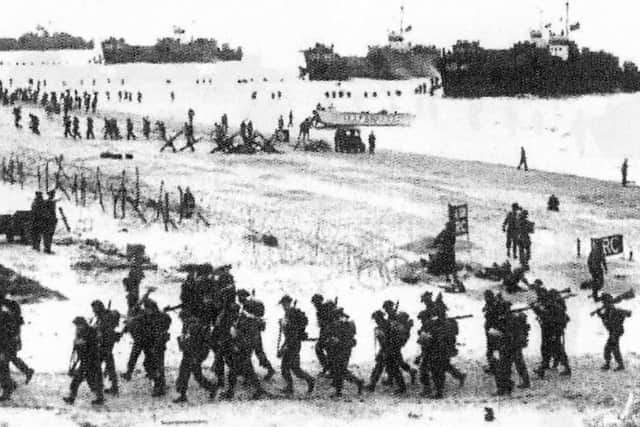 No, not the D-Day beaches of Normandy but Fox Red beach, Hayling Island in Operation Fabius.