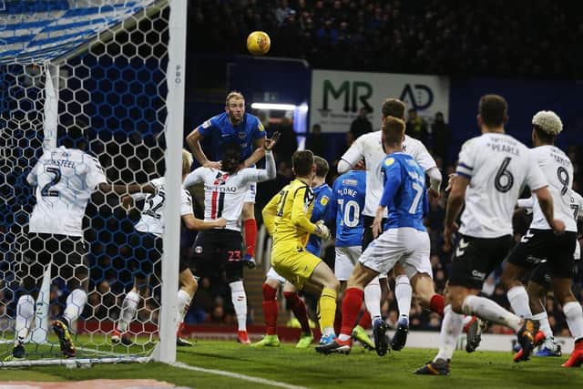 Pompey suffered a 2-1 home defeat against Charlton back in December