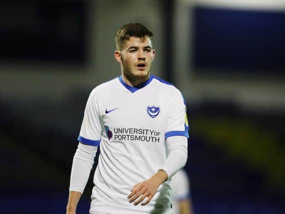 Bradley Lethbridge scored in Bognor's loss to Tonbridge Angels. Picture: Joe Pepler