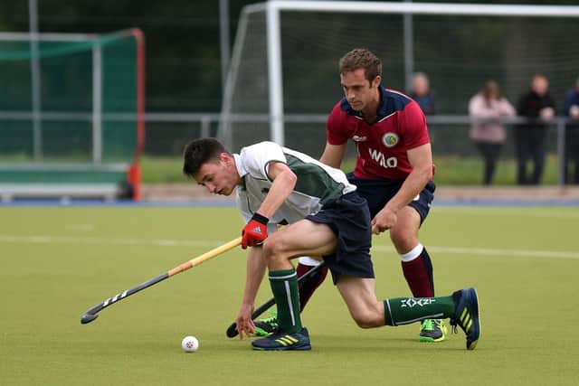 Jack Stubbings scored for Havant who have got level on points with top side Olton & West Warwicks. Picture: Neil Marshall (180931-066)