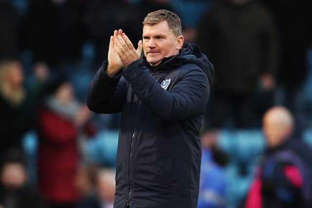 Pompey assistant boss Joe Gallen. Picture: Joe Pepler