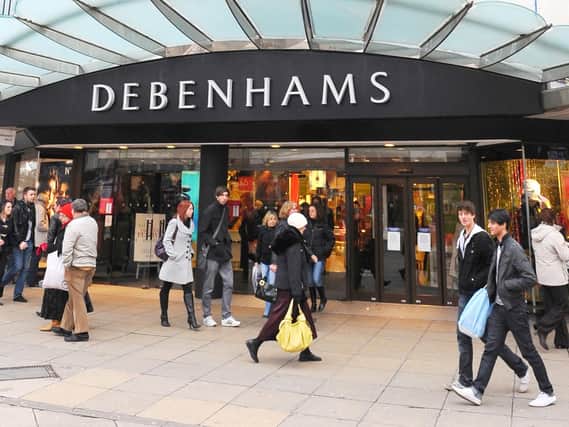 Debenhams store in Commercial Road, Portsmouth
Picture: Malcolm Wells (094493-2300)