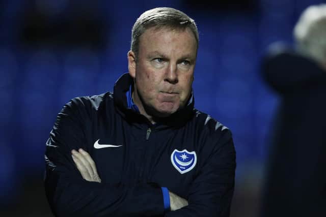 Pompey boss Kenny Jackett