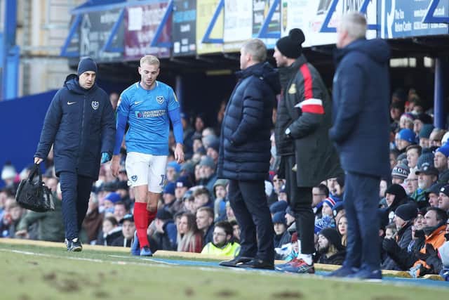 Jack Whatmough will be out for the season. Picture: Joe Pepler