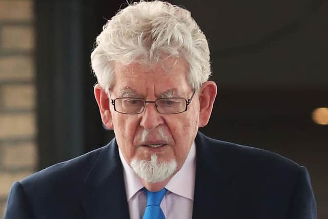 Rolf Harris reportedly walked onto the grounds of a primary school and waved at pupils. Picture: Gareth Fuller/PA Wire