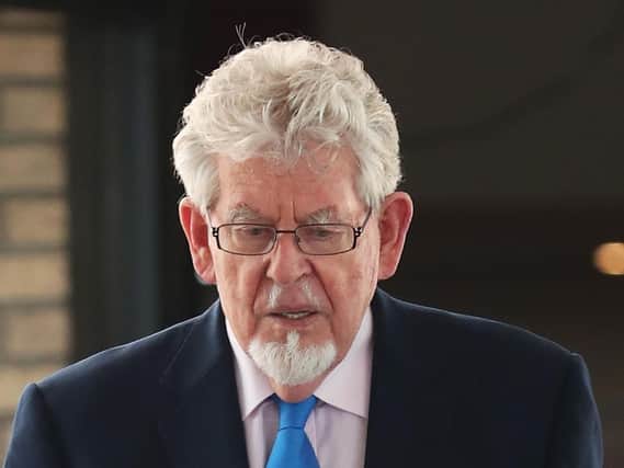 Rolf Harris reportedly walked onto the grounds of a primary school and waved at pupils. Picture: Gareth Fuller/PA Wire