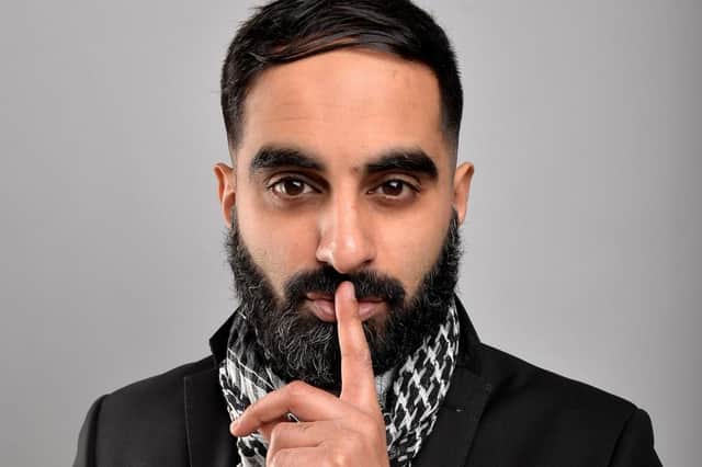 Tez Ilyas is performing at the Spinnaker Comedy Club over Valentine's. Picture by Steve Ullathorne