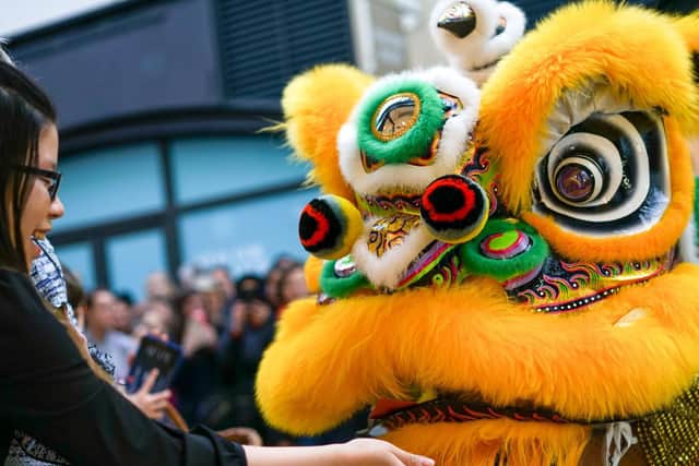 Celebrations for the Chinese New Year at Gunwharf Quays