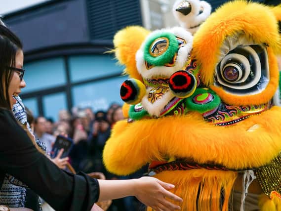 Celebrations for the Chinese New Year at Gunwharf Quays