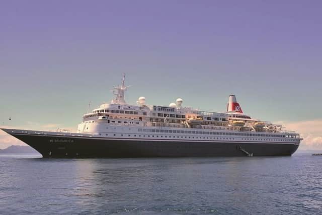 MV Boudicca, which has been commissioned to transport veterans to Normandy from Portsmouth