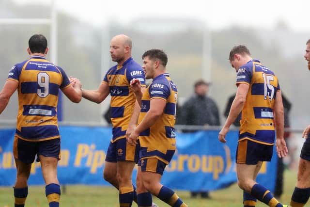 Gosport & Fareham hope to be celebrating a key win on Saturday. Picture: Chris Moorhouse
