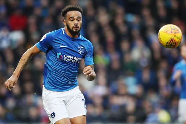 Anton Walkes is a central-midfield option for Pompey at Plymouth. Picture: Joe Pepler