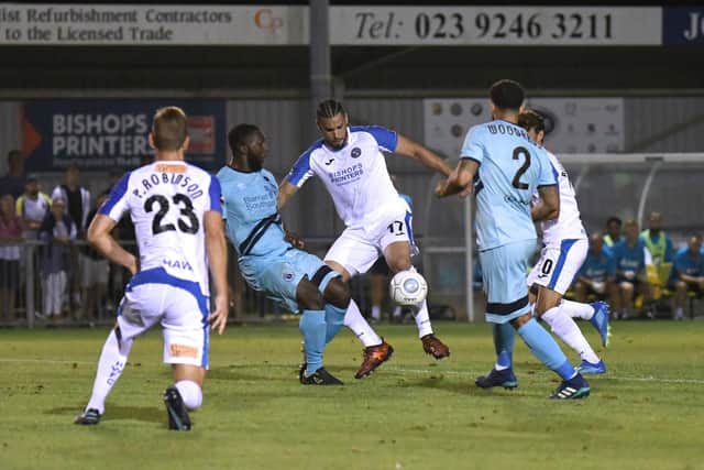 Jordan Rose could feature in defence for the Hawks at Gateshead. Picture: Neil Marshall (180807-0