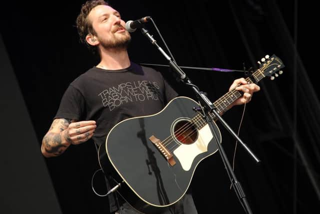 Frank Turner at Victorious Festival, 2017. Picture by Paul Windsor.