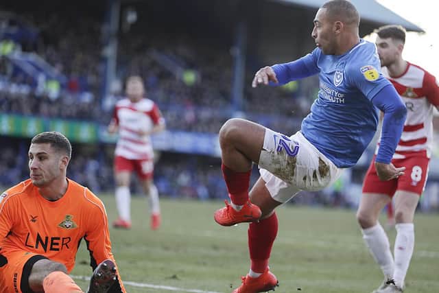 James Vaughan goes straight into Pompey's V team / Picture: Joe Pepler