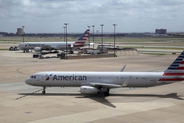 An American Airlines pilot has been arrested. Picture: (AP Photo/Kiichiro Sato, File)