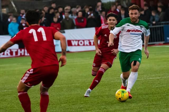 Theo Widdrington was on target for Bognor against Hornchurch Picutre: Tommy McMillan