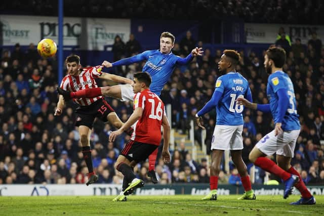 Sunderland are hoping they can use their run of home games to bank some points in the race with Pompey & Co for League One promotion. Picture: Joe Pepler