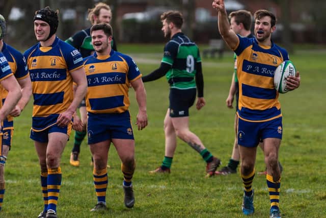 Gosport & Fareham achieved an excellent home win to boost their position.  Picture: Vernon Nash (090219-075)