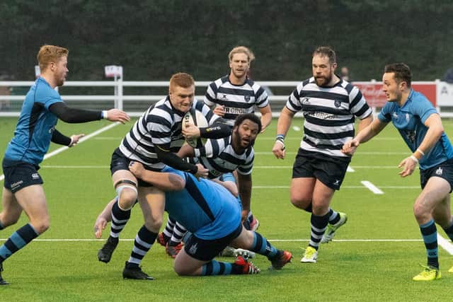 Scott Morris helped Havant another big home win. Picture: Keith Woodland (190119-117)