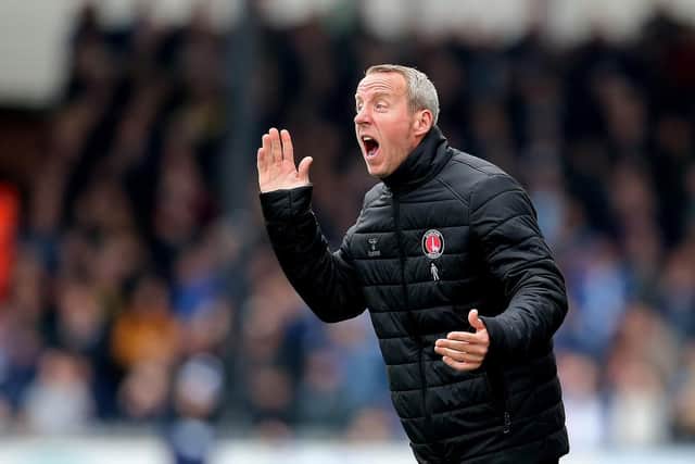 Charlton boss Lee Bowyer