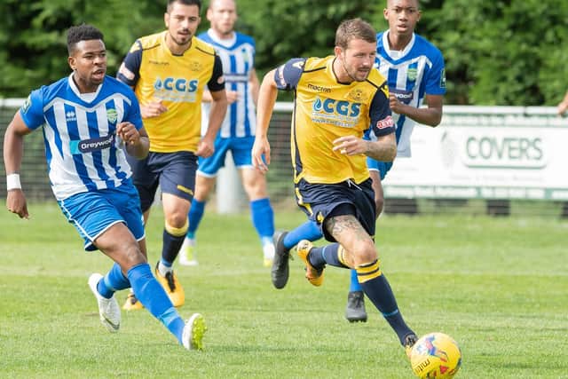 Dan Wooden was not able to feature for Moneyfields. Picture: Keith Woodland