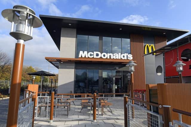 McDonald's was the first business to open at Brockhurst Gate, opening its doors in November 2018. Picture:  Malcolm Wells