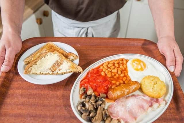 A full English breakfast