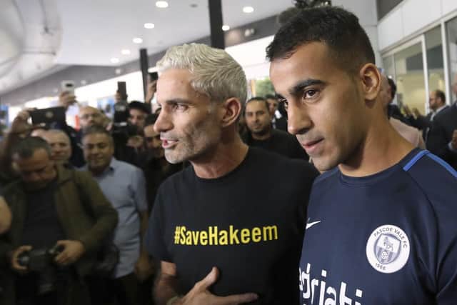 Ex-Pompey player Craig Foster played a key role in helping to free Hakeem Al-Araibi, who returned to Australia today. Picture: David Crosling/AAP Image via AP