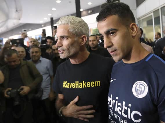 Ex-Pompey player Craig Foster played a key role in helping to free Hakeem Al-Araibi, who returned to Australia today. Picture: David Crosling/AAP Image via AP