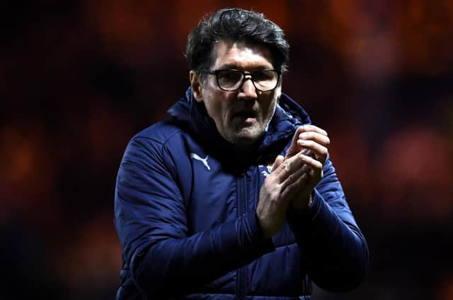 Luton manager Mick Harford. Picture: Clive Mason/Getty Images