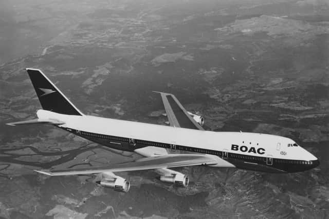 A British Airways Boeing 747 - which Rick Jackson very nearly flew in