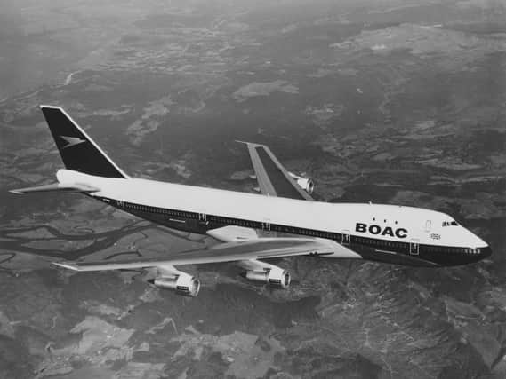 A British Airways Boeing 747 - which Rick Jackson very nearly flew in