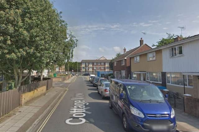 There were three reports of anti-social behaviour in or around Cottage View in December 2018. Picture: Google Maps PPP-190213-155214001