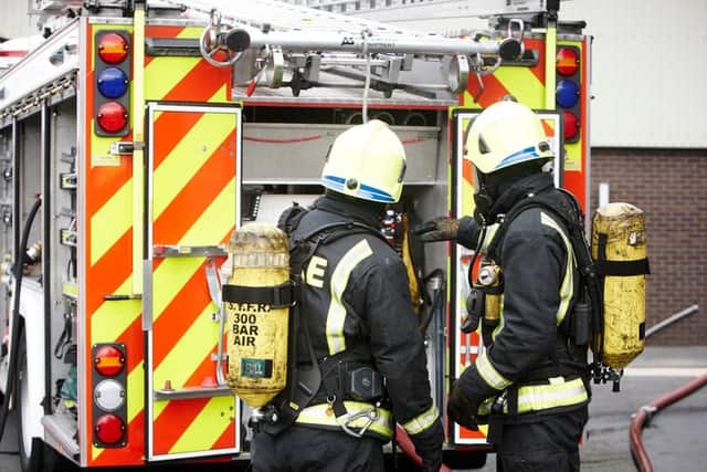 Fire crews have attended a collision on Stubbington Lane.