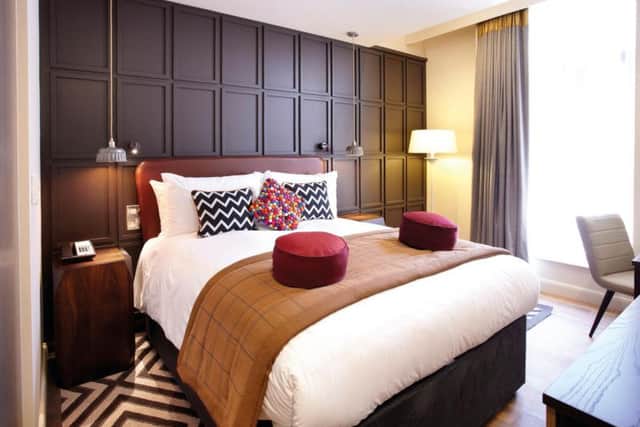 One of the confectionery-themed rooms.