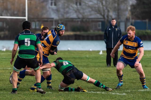 Gosport & Fareham beat Old Reigatian last time out and are looking to take that show on the road.  Picture: Vernon Nash (090219-077)